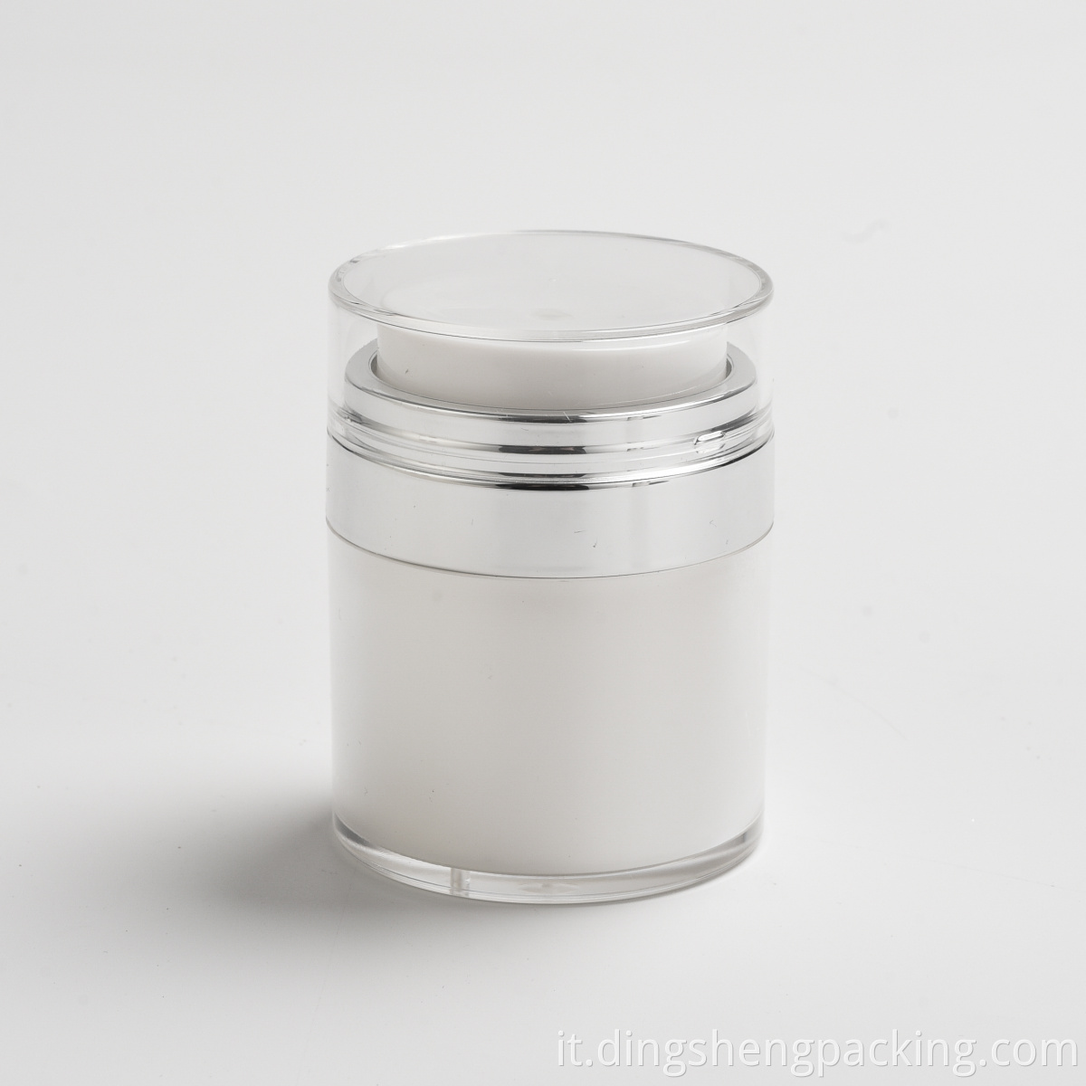 emballage cosmetique pot airless en plastique 1 oz recipients de creme acrylique